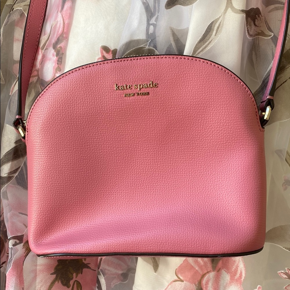 Kate Spade Pink Leather Crossbody Bag